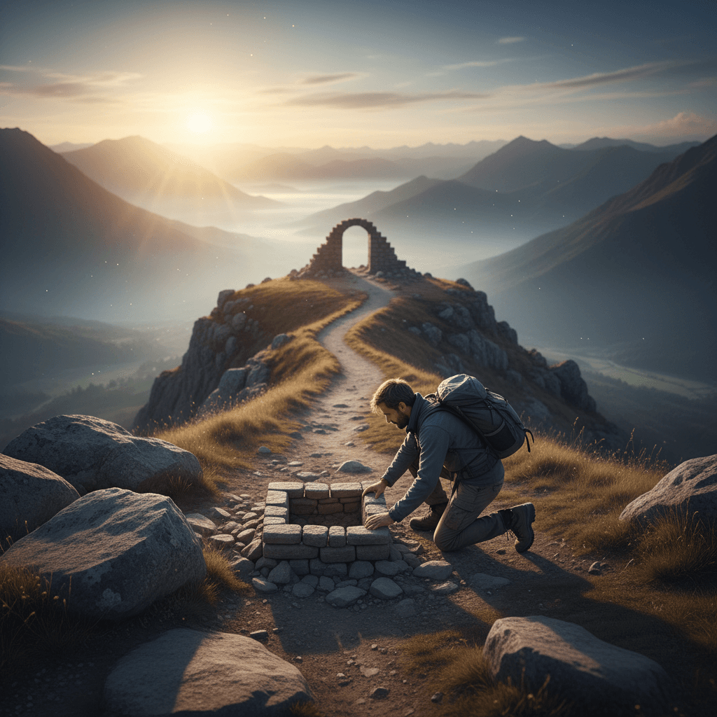 Courage plants its feet in the present and builds tomorrow with steady hands. — Marcus Aurelius