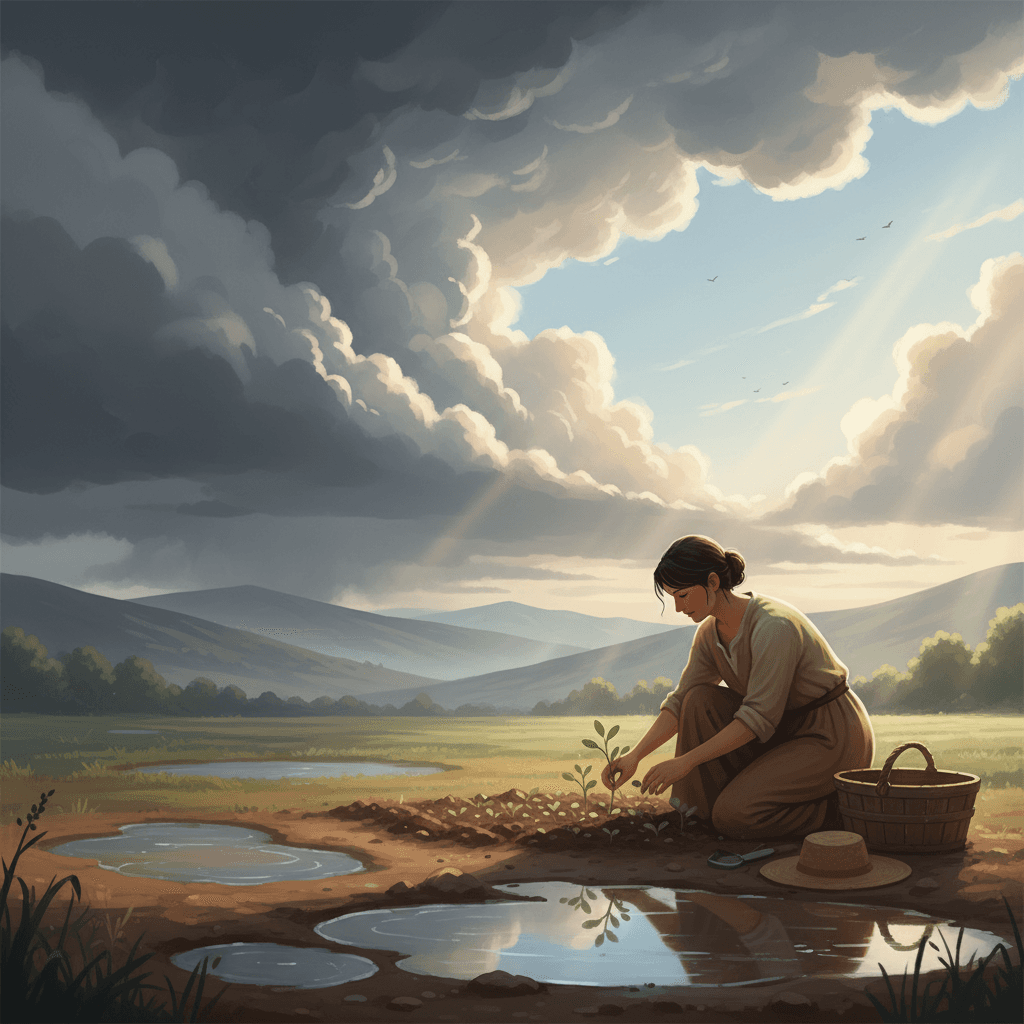 Keep a quiet steadiness; storms pass and the ground still needs tending. — Thich Nhat Hanh