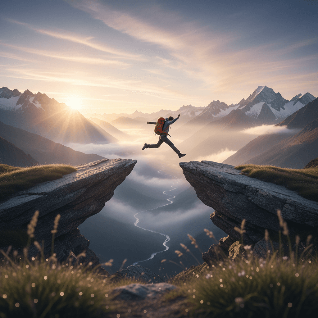 Lánzate hacia la vida que imaginas; la claridad suele seguir al movimiento. — Søren Kierkegaard