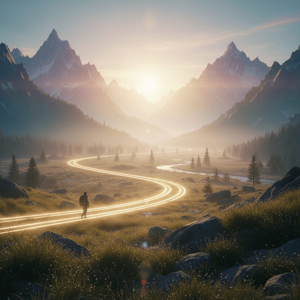 Deja que tu imaginación tienda las vías; luego avanza con paso firme hacia los lugares que señala. — Safo