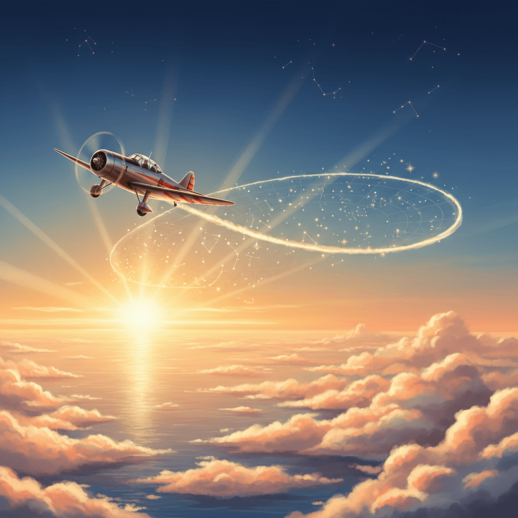 Chart your own sky and trust the winds you call your own. — Amelia Earhart