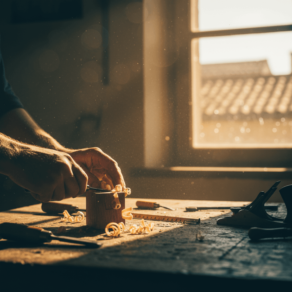 Let your hands answer the questions your doubts raise. — Søren Kierkegaard