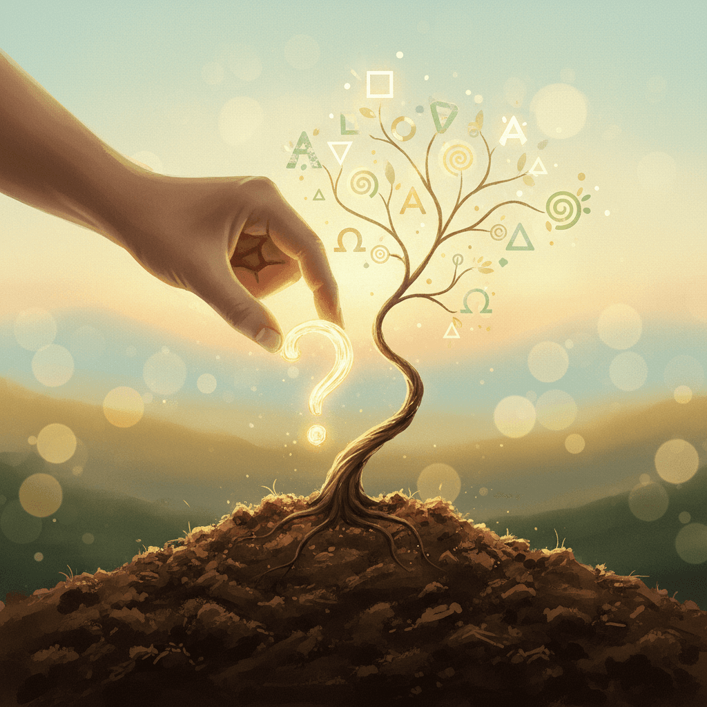 Plant a question and water it with curiosity; answers will grow — Albert Camus