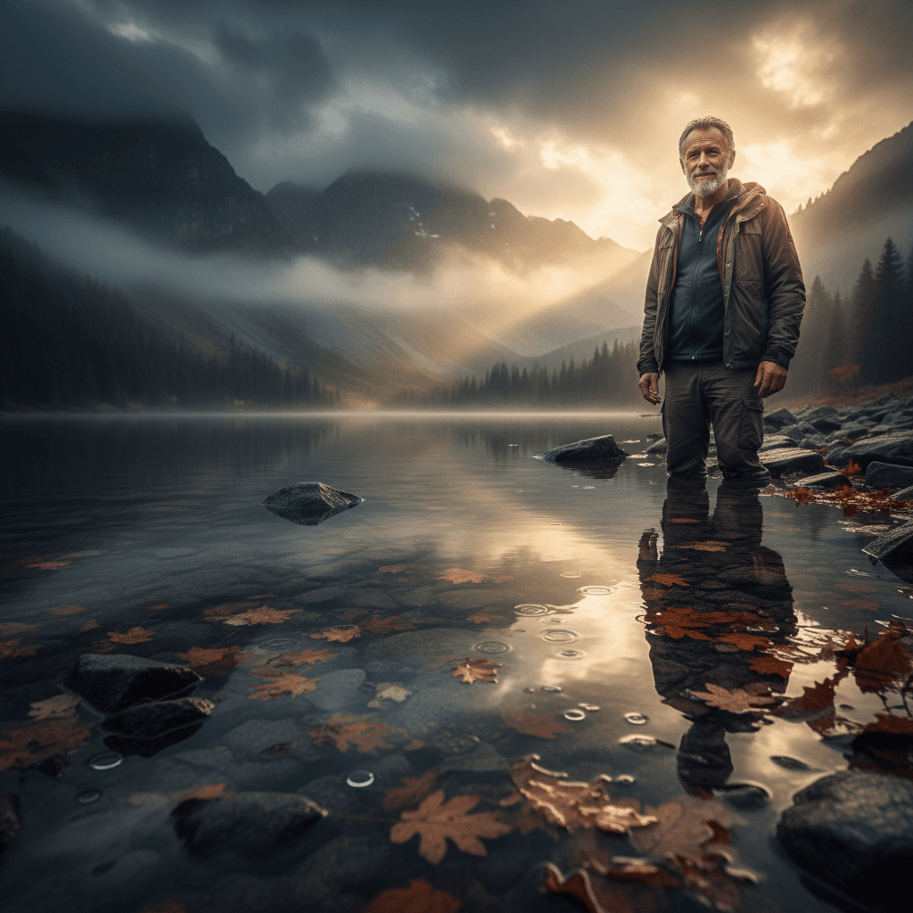 Sonreír en la adversidad: fuerza, aflicción y reflexión El verdadero hombre sonríe ante la adversidad, extrae fuerza de la aflicción y cobra valor al reflex