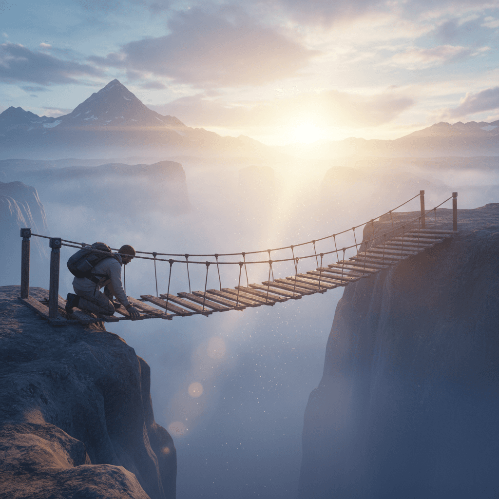 为等待在彼岸的梦想架起行动之桥。—— 卡里勒·纪伯伦