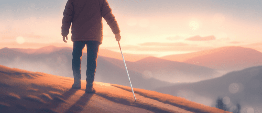 Determination Painting Horizons Beyond the Loss of Sight When sight is gone, determination paints brighter horizons; let determination guide your hand. — Hel