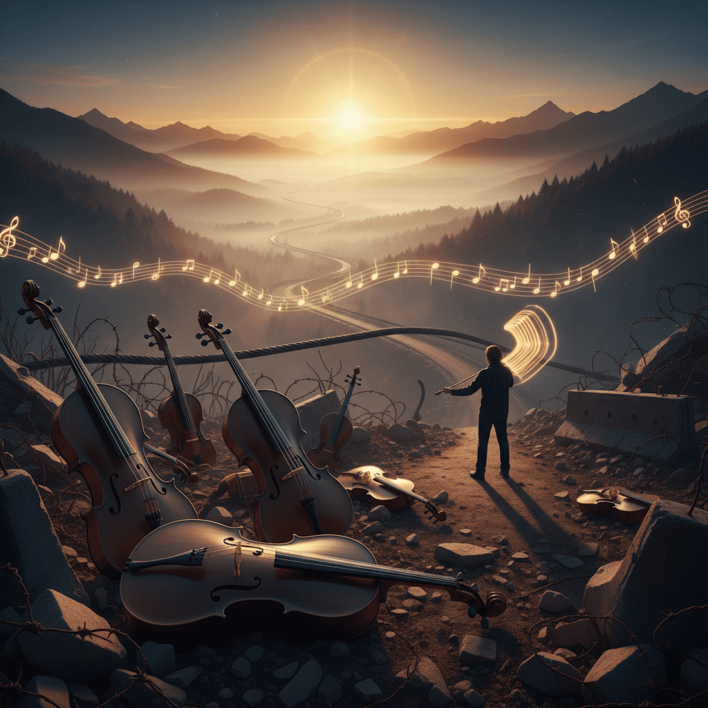 Obstáculos que se vuelven instrumentos de resonancia Convierte los obstáculos en instrumentos y compón una vida que resuene más allá de ti. — Yo-Yo Ma