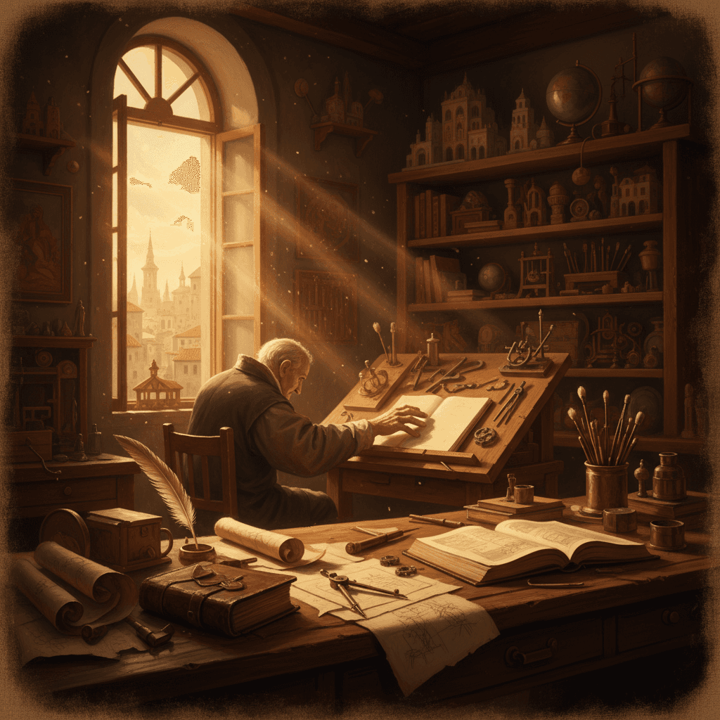 Let your curiosity lead and your craft will follow. — Leonardo da Vinci