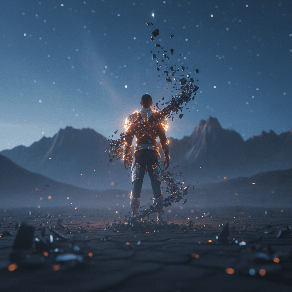 Recoge fragmentos de miedo y forja con ellos la armadura de la experiencia. — Toni Morrison