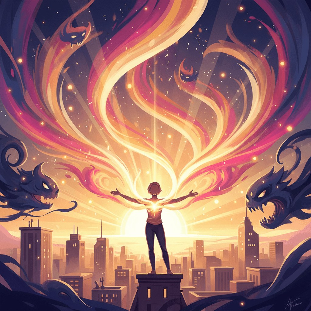 Make your art of living loud enough that doubt cannot hear it. — Langston Hughes