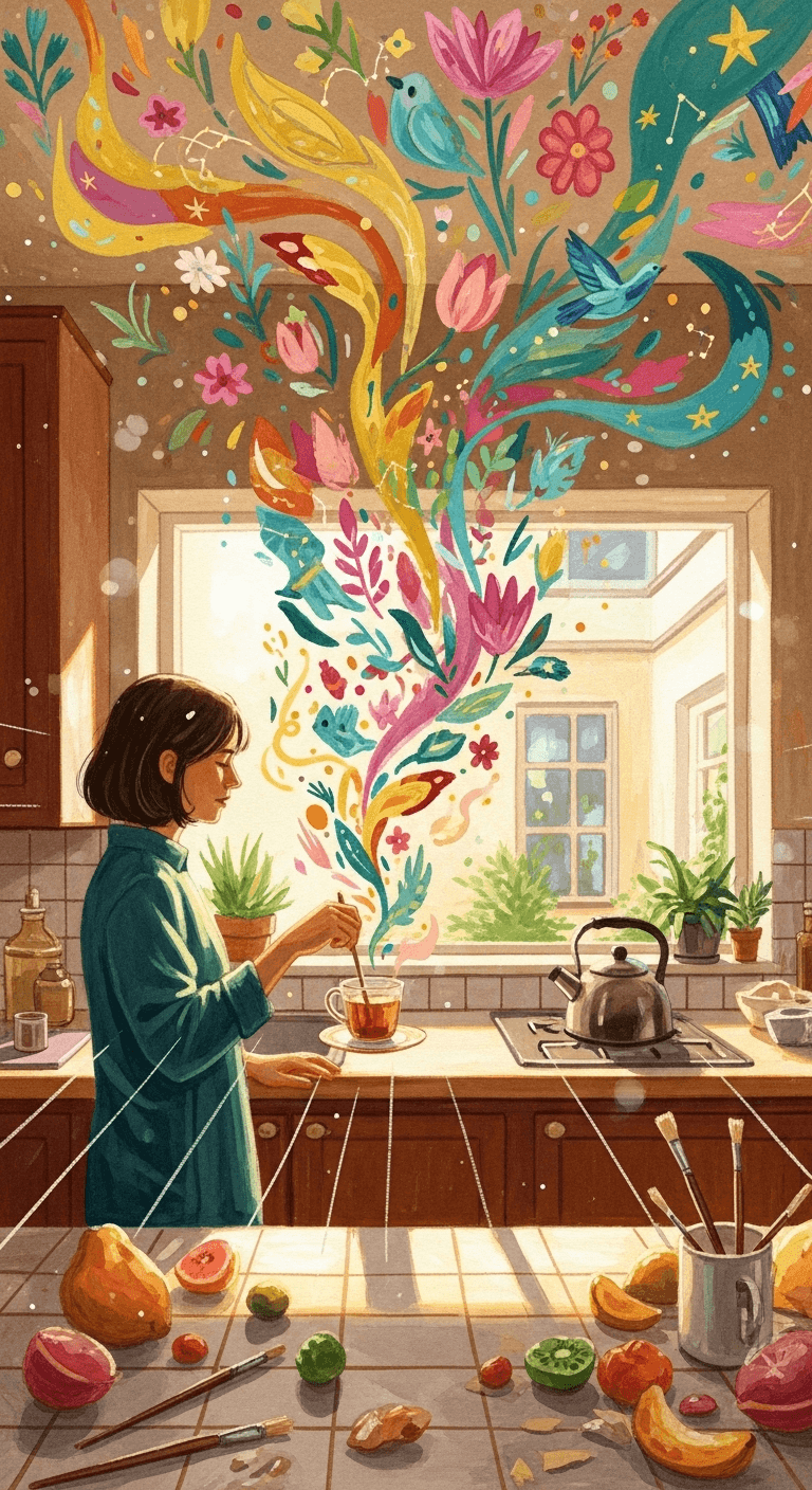 Hacer de la rutina un acto creativo Convierte tu rutina diaria en un acto de creación. — Frida Kahlo