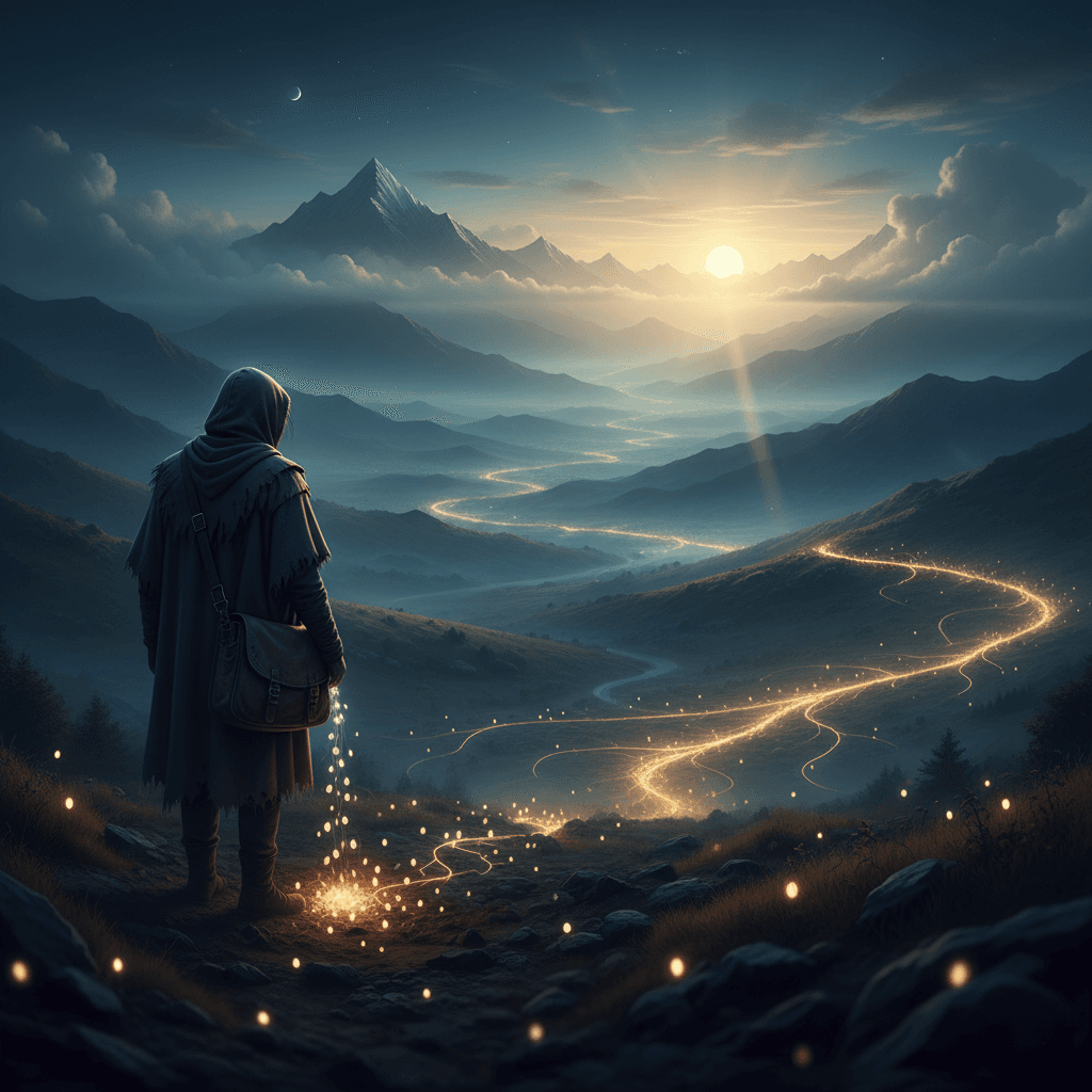 Lleva tus preguntas como semillas; algunas germinarán en senderos que nunca imaginaste. — Haruki Murakami