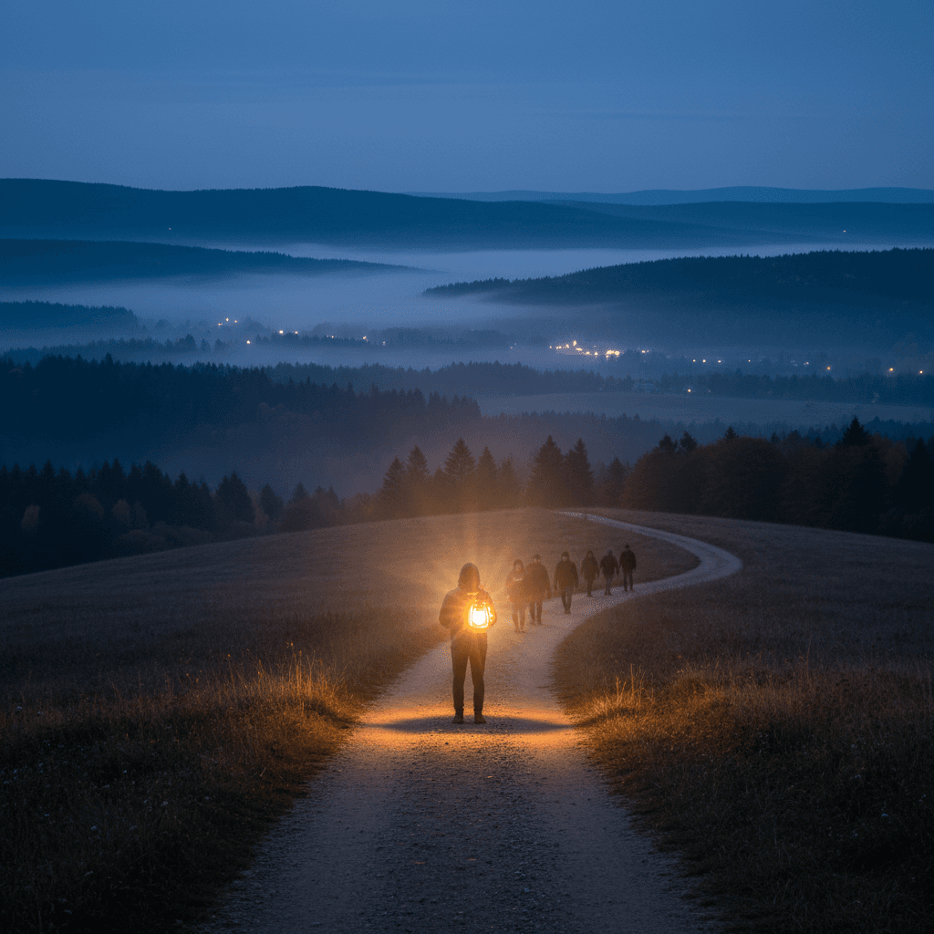 Turn the light you carry inward outward — you'll be surprised how many follow. — Helen Keller