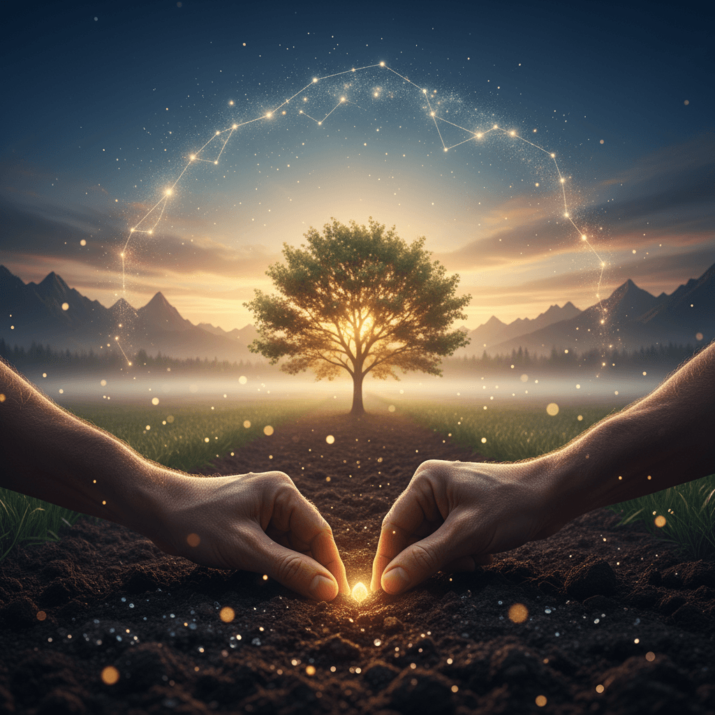 Siembra atención donde quieras que haya crecimiento y el mundo responderá — Rumi