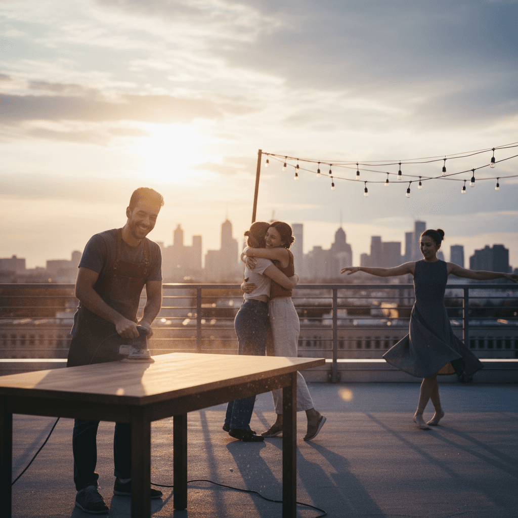 Vivir con autenticidad, valentía y alegría cotidiana Trabaja como si no necesitaras el dinero, ama como si nunca te hubieran herido, baila como si nadie