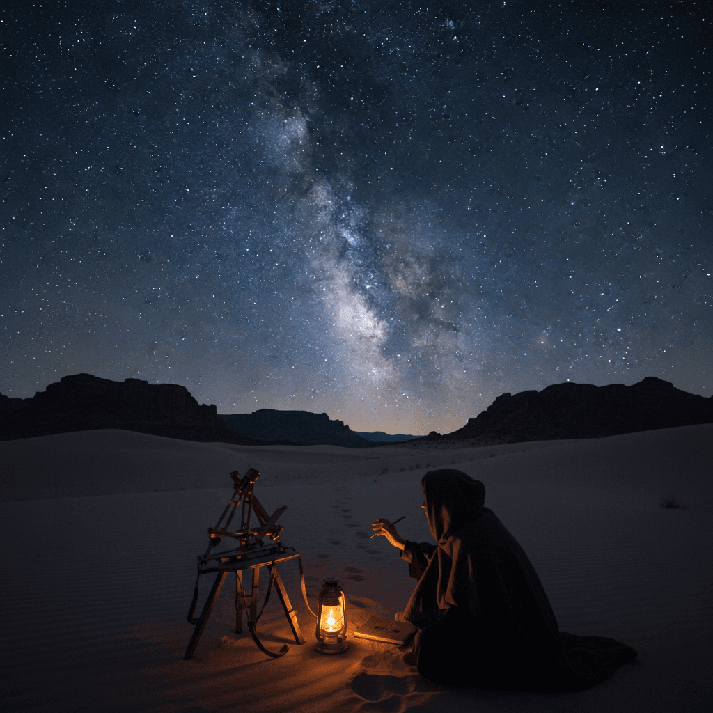 Study the stars to learn proportion, then act with human warmth. — Carl Sagan