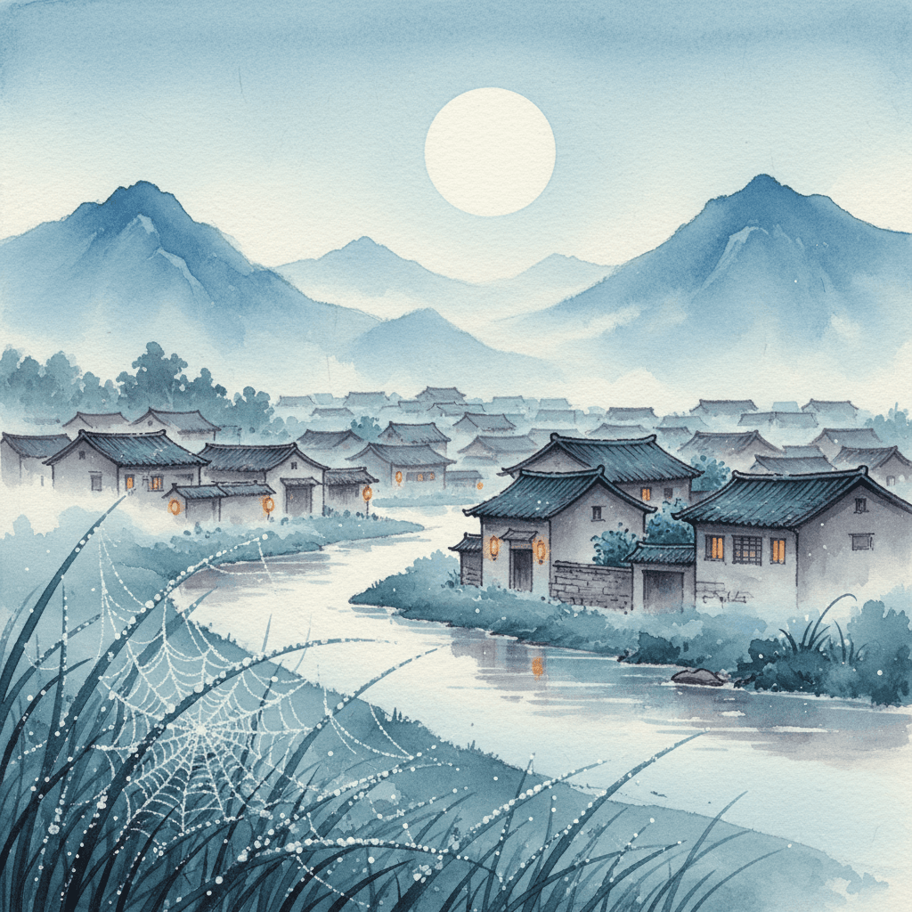 “露从今夜白,月是故乡明。”——杜甫