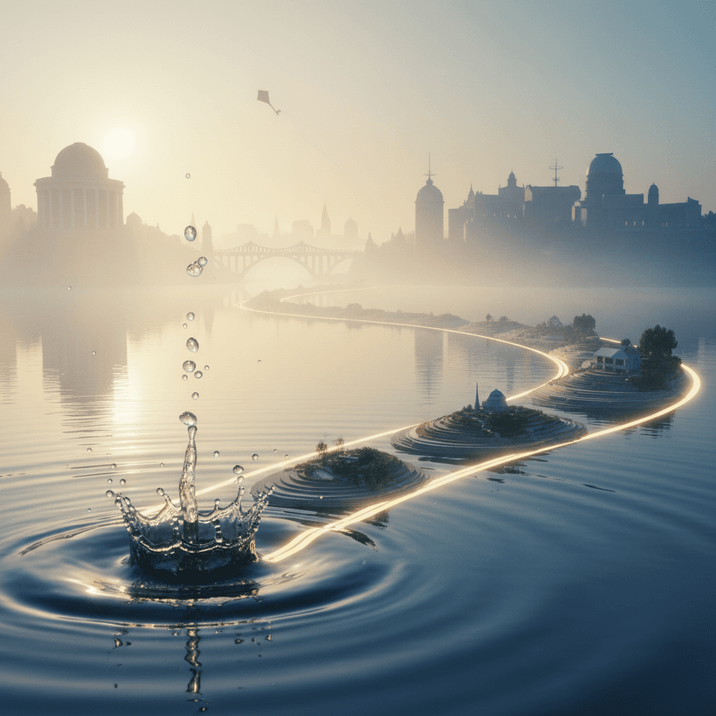 Pequeñas acciones que cambian silenciosamente la historia Las pequeñas iniciativas se multiplican; empieza una hoy y la historia lo notará. — Benjamin Frankli