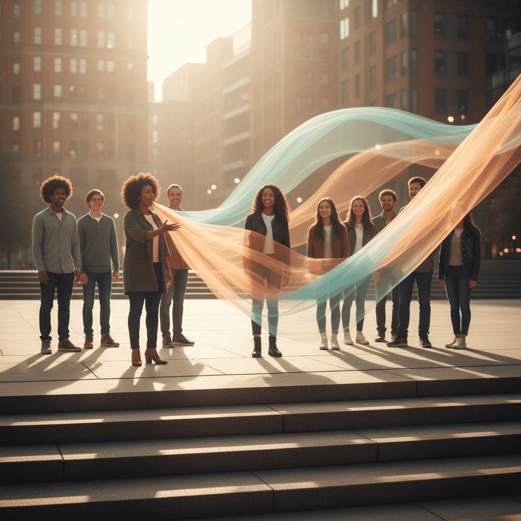 Use your words to clear space for others to stand taller beside you. — Langston Hughes