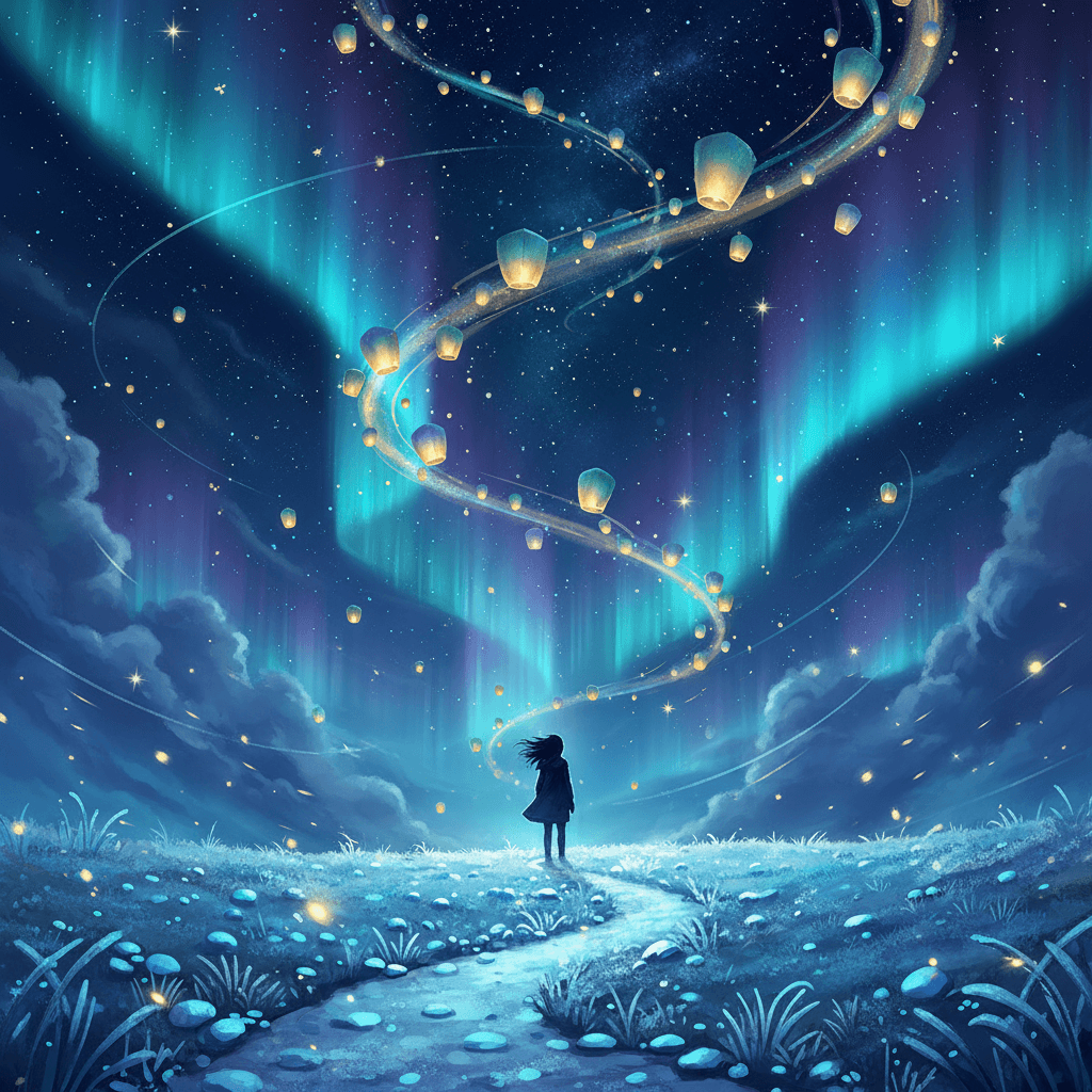 愿你在新的一年里充满魔法、梦想和美好的疯狂。——尼尔·盖曼