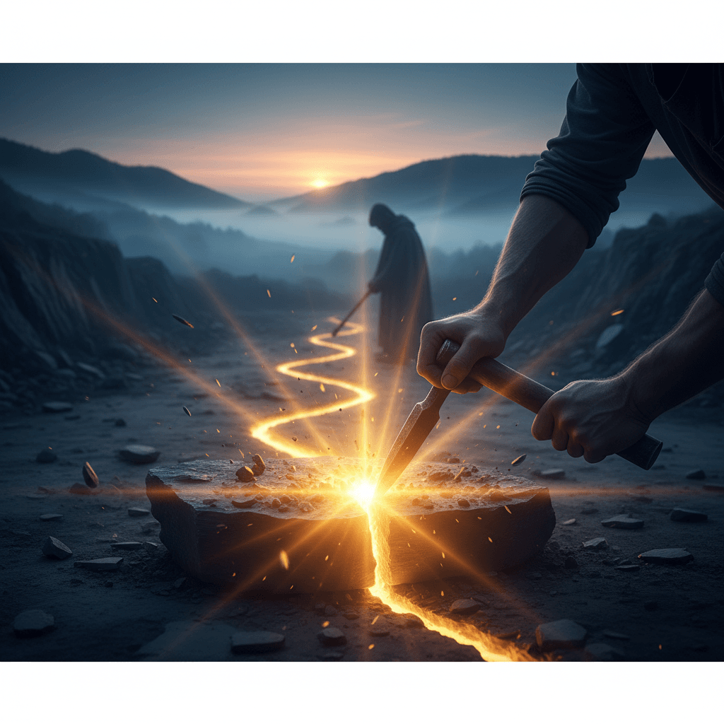 Una mente esperanzada talla posibilidades de la duda como luz de la piedra. — Pablo Picasso