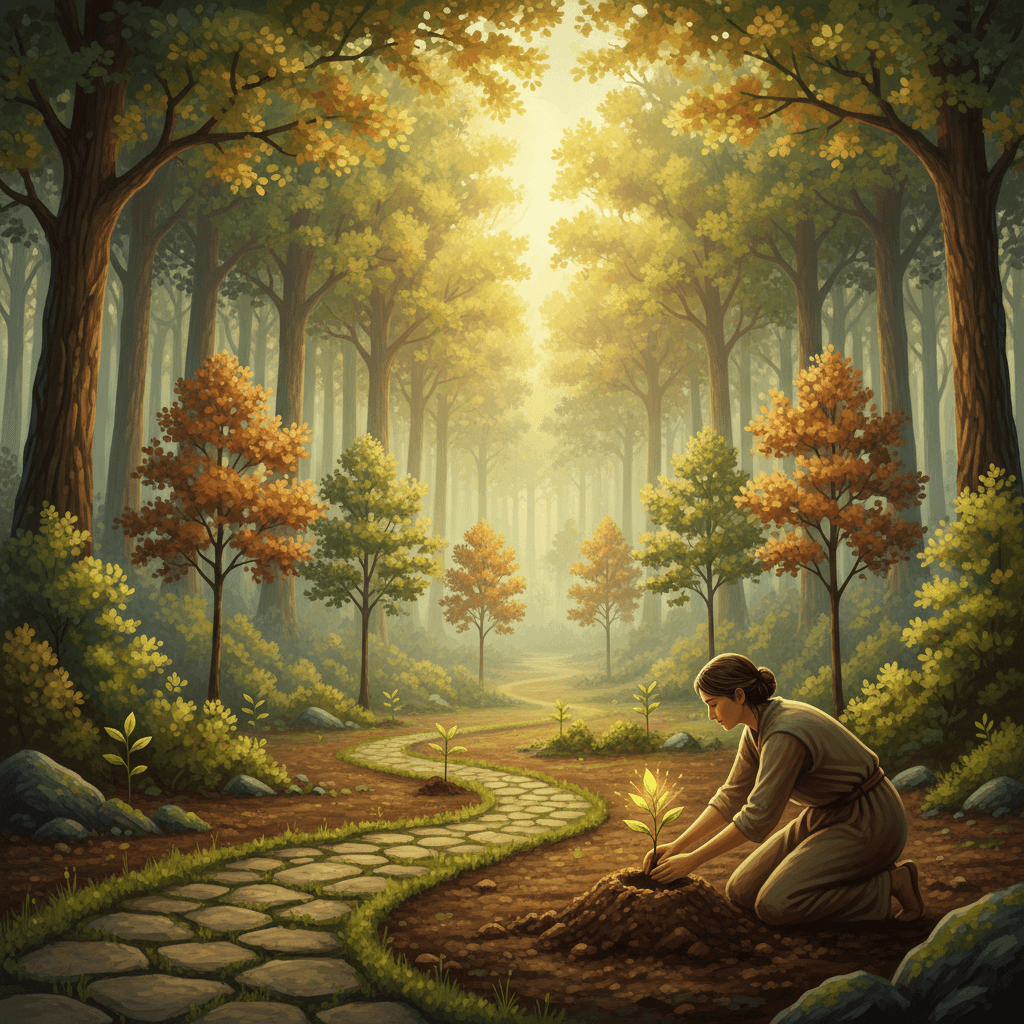 Plant generosity and watch a forest of confidence grow. — Toni Morrison