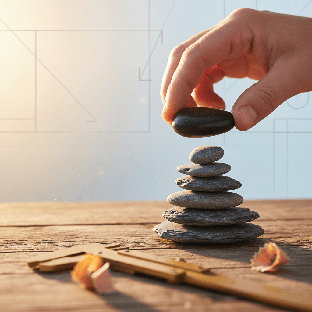 Construye con atención: con constancia, con exactitud y con fe en los pequeños avances. — Susan Sontag