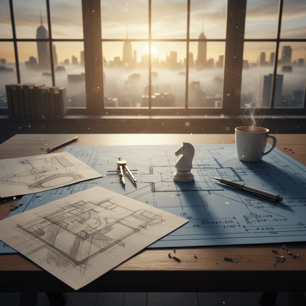 将疑虑化为细节:设计下一步,并让它成真。——托妮·莫里森