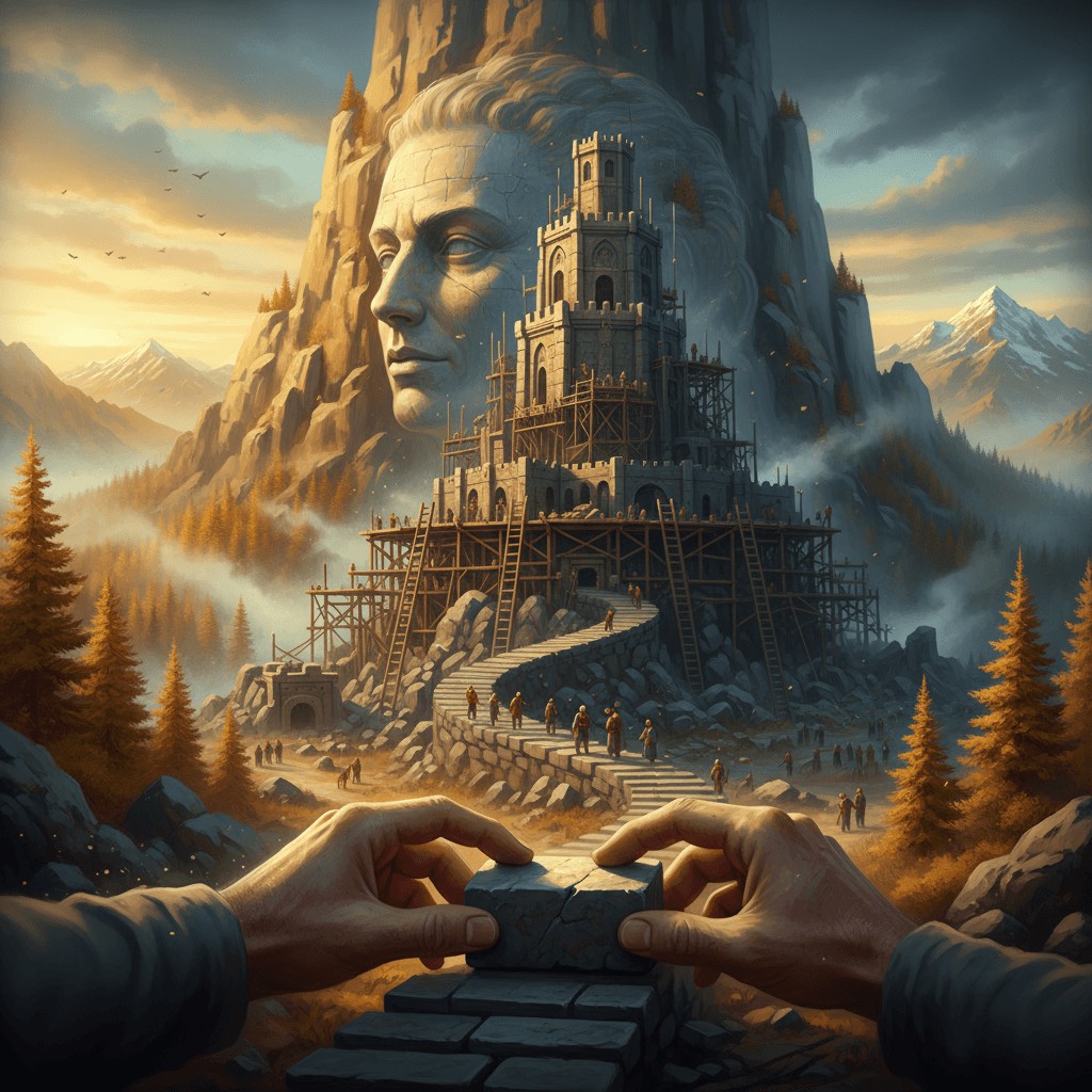 Shape your inner citadel with deeds, not just thoughts. — Marcus Aurelius