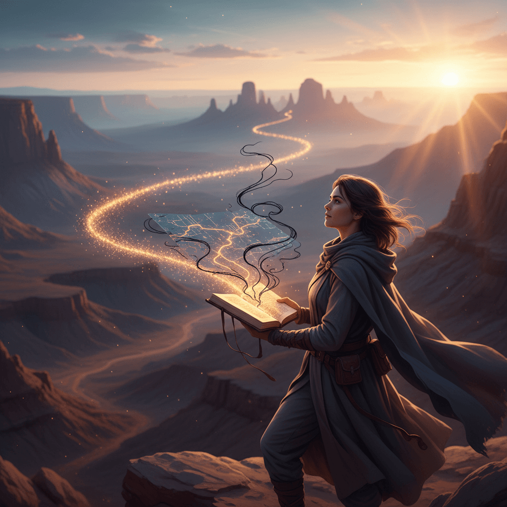 Read the map inside your silence; then step where your ink points — Toni Morrison