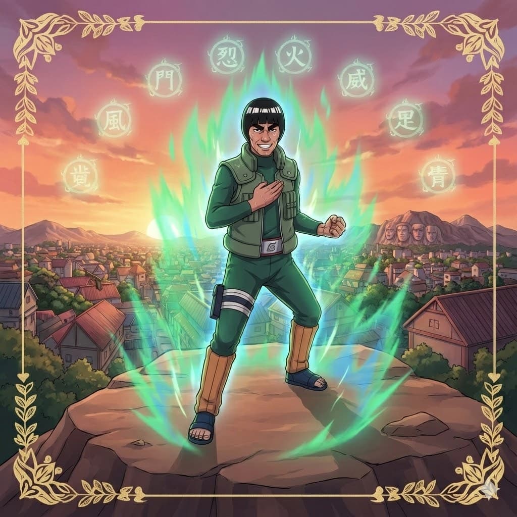 If you believe in yourself, you can open any gate. — Might Guy, Naruto Series