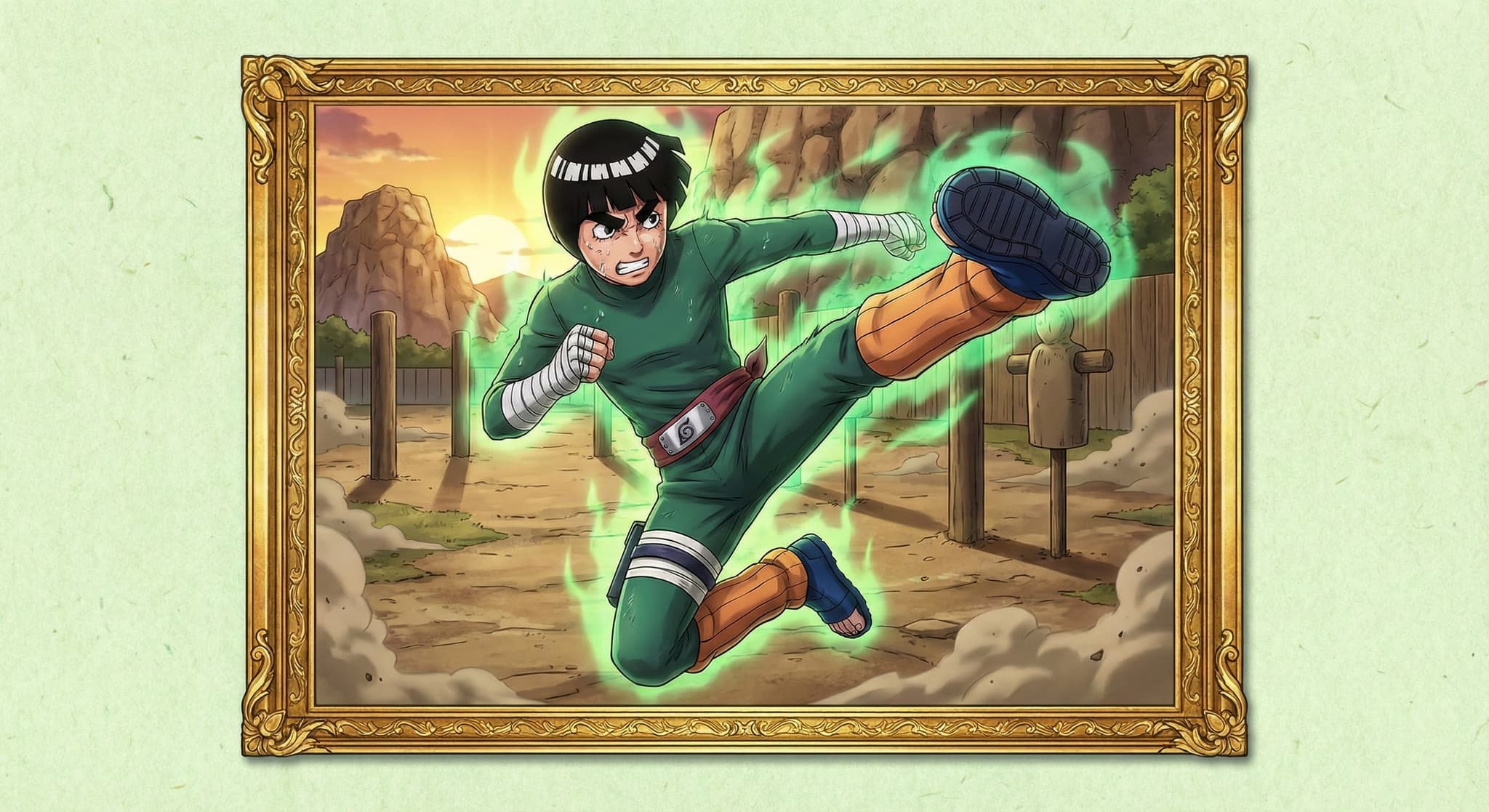 A dropout will beat a genius through hard work. — Rock Lee, Naruto Series