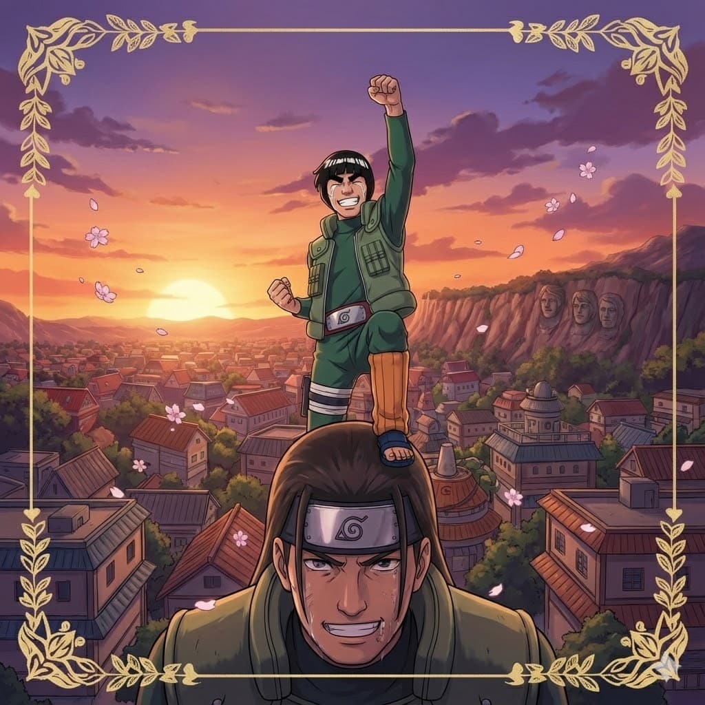 A hero is born from youth that never wavers. — Might Guy, Naruto Series