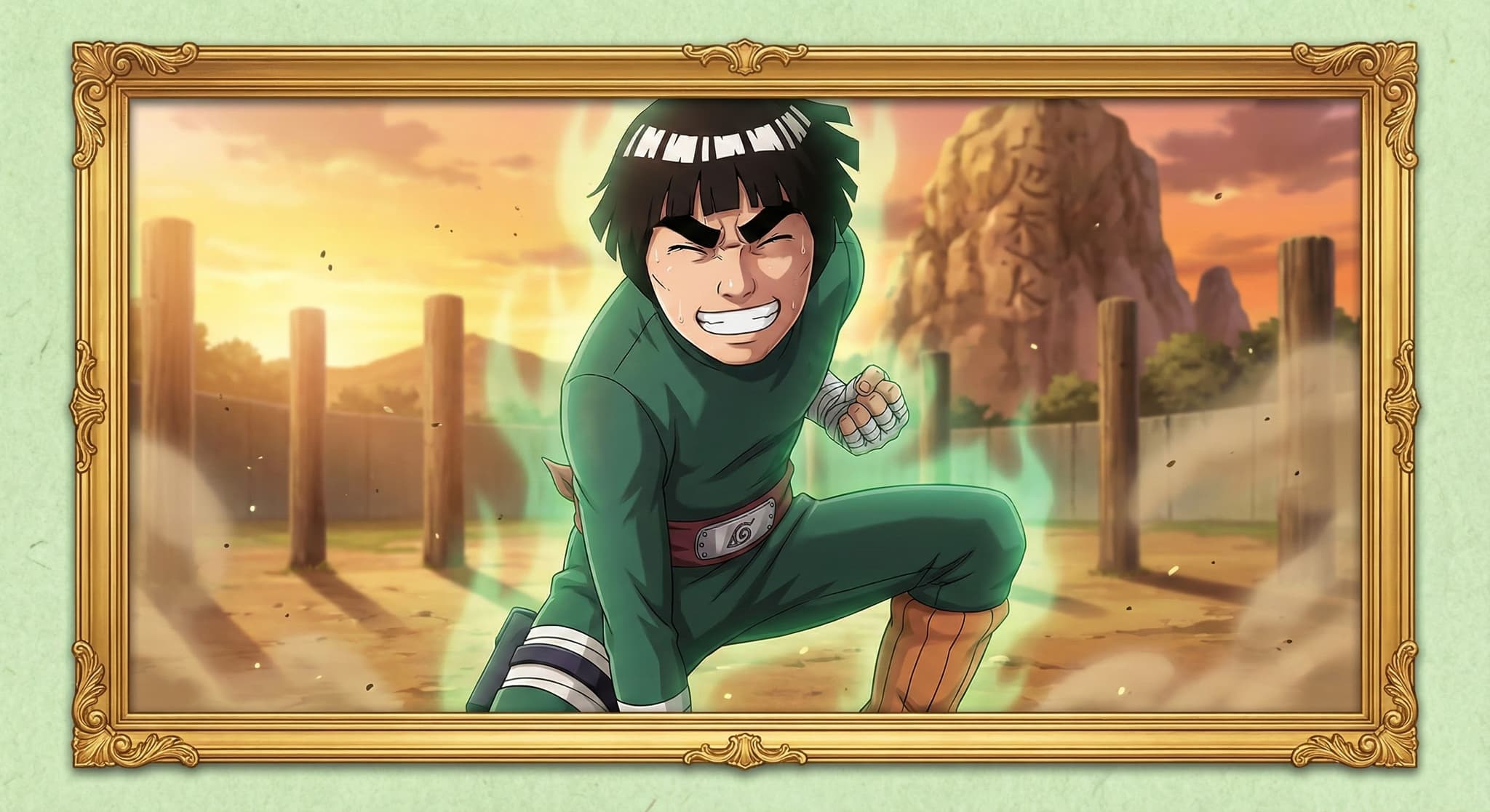 A smile can be the strongest punch of all. — Rock Lee, Naruto Series