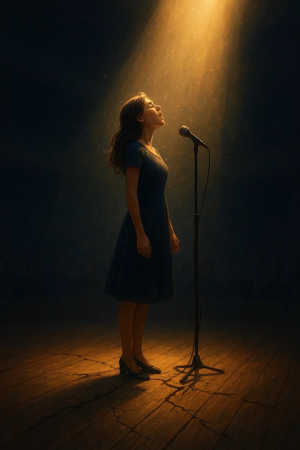 Sing even if the stage trembles beneath you — Sappho