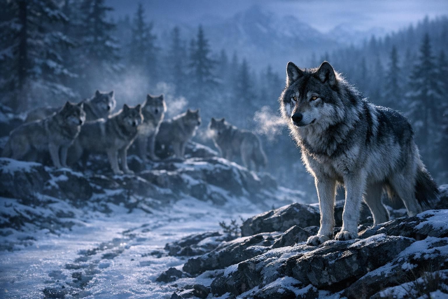 For the strength of the pack is the wolf, and the strength of the wolf is the pack. — Rudyard Kipling