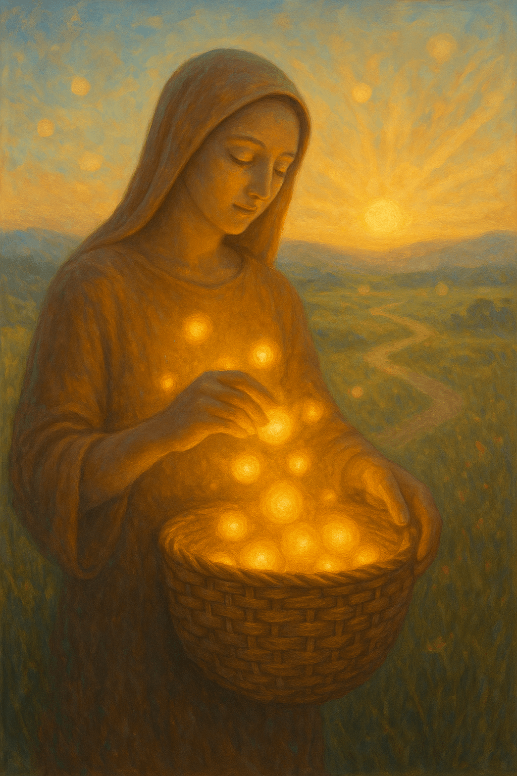 Gather your scattered joys into a basket and carry them into each undertaking. — Alice Walker