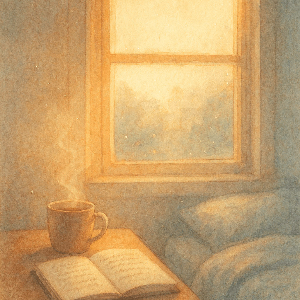 Sing the small courage that makes mornings brave — Sappho