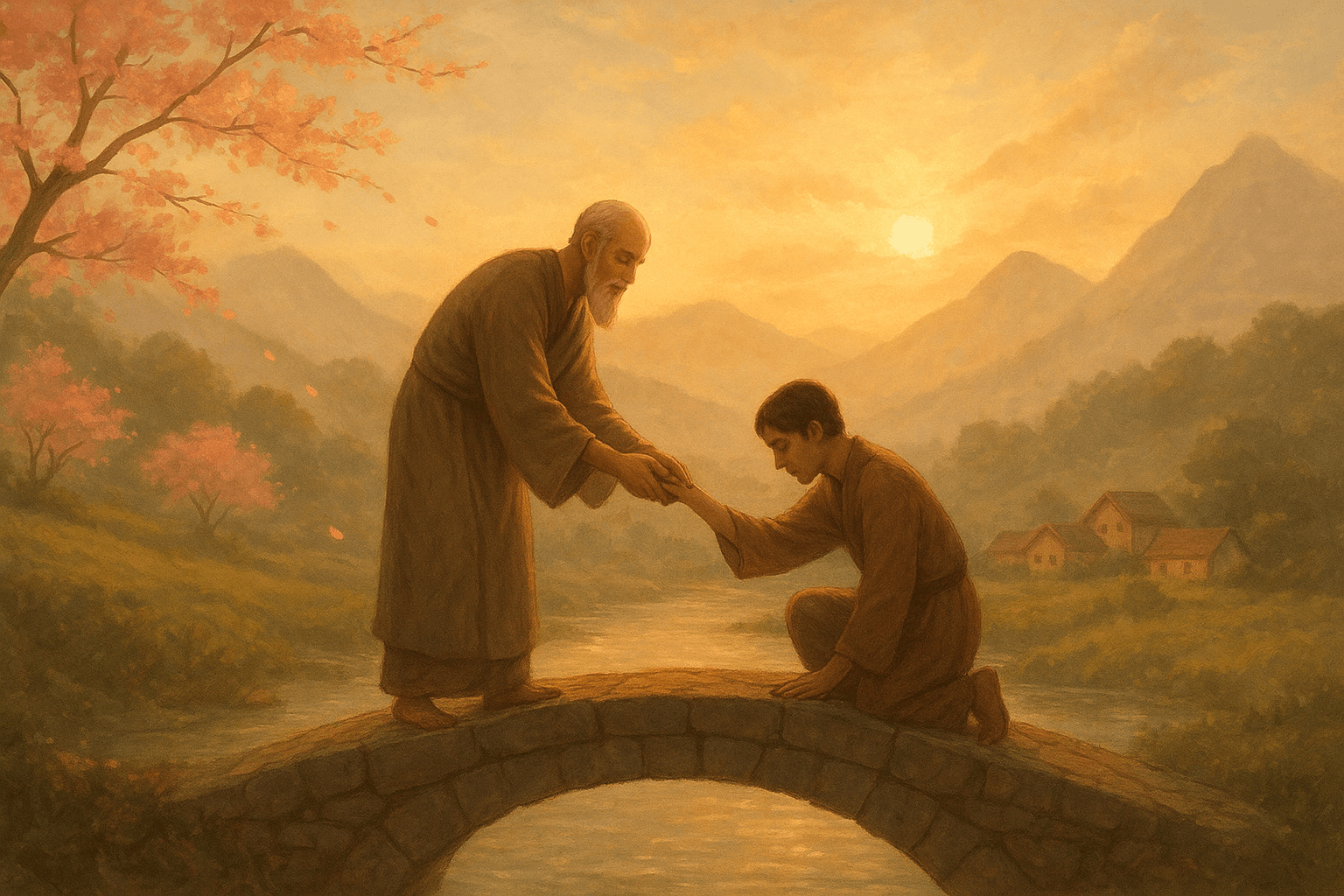 Harmony follows those who practice kindness without waiting for applause — Confucius