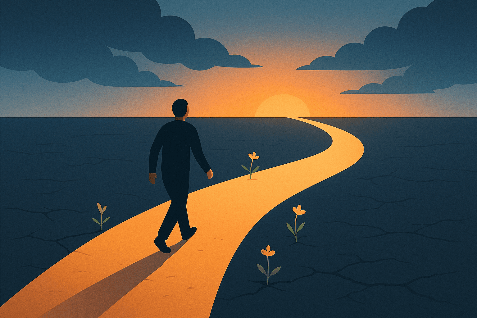 Choose action over despair; meaning grows where you dare to move. — Albert Camus