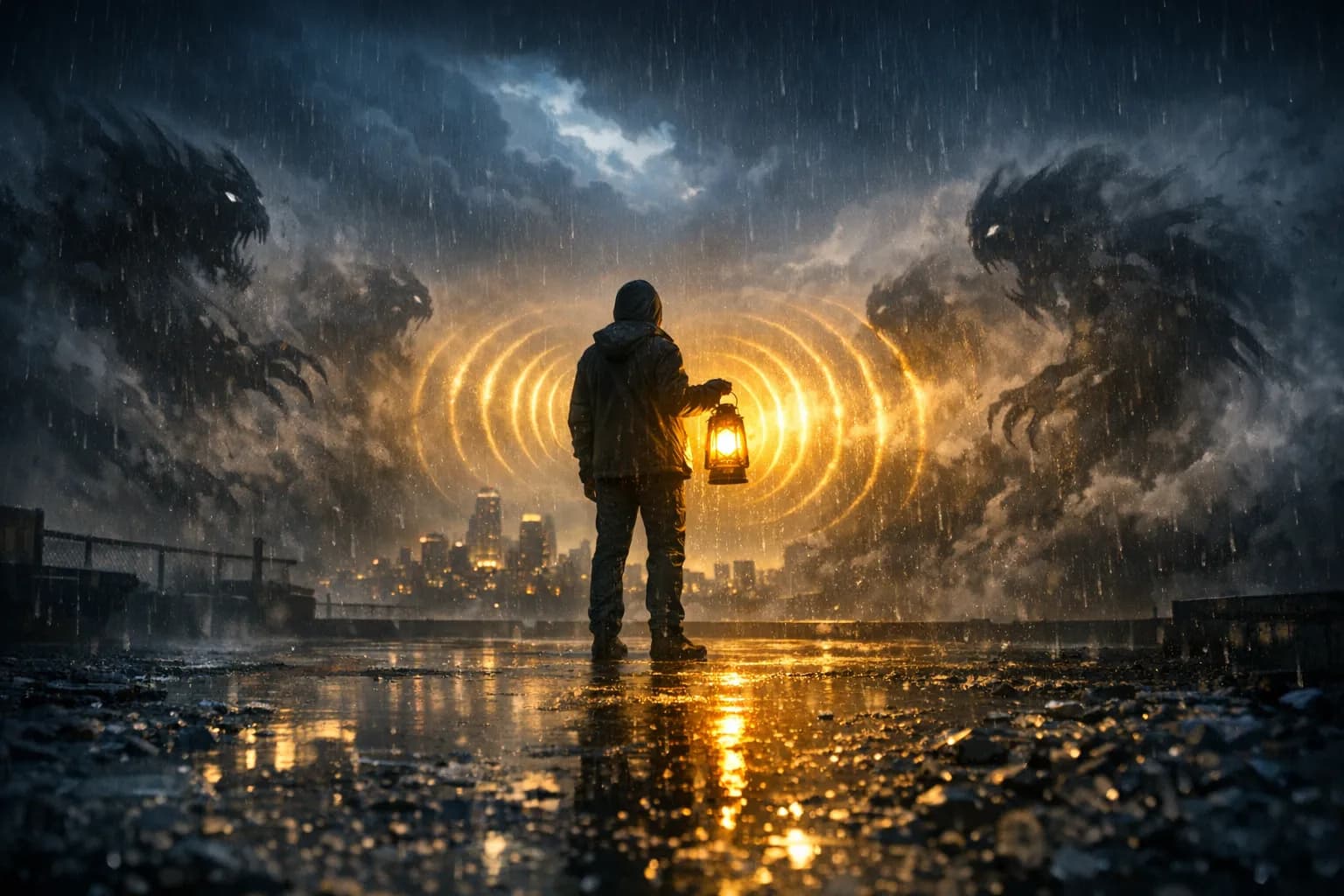 Deja que tu bondad sea lo suficientemente fuerte como para sacudir la desesperación — Khalil Gibran