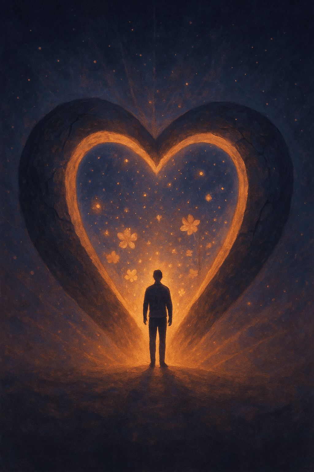 Let courage unclench your heart — the smallest surrender to love expands the world. — Rumi