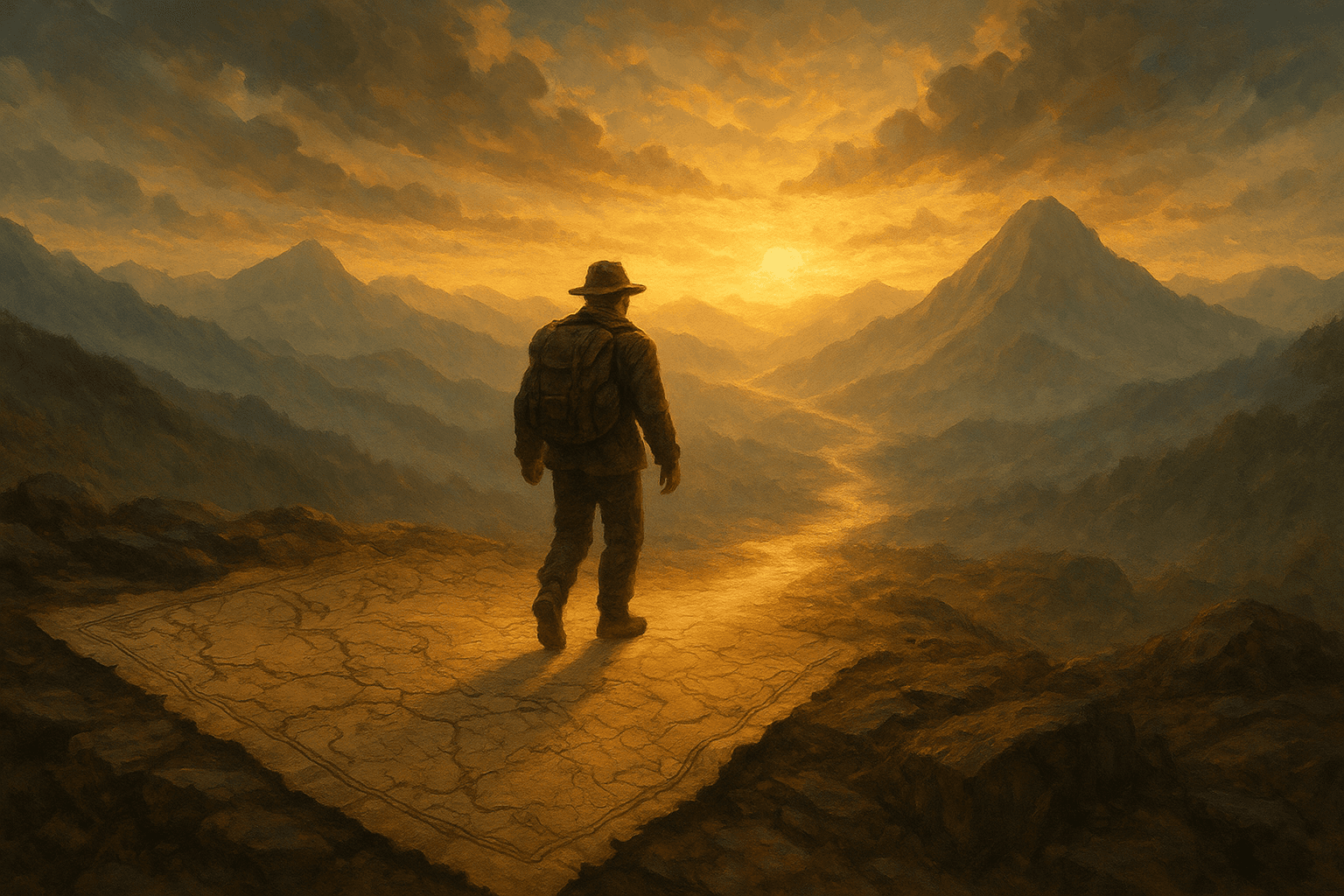 Forge ahead where maps end; the brave craft new paths as they go. — J.R.R. Tolkien