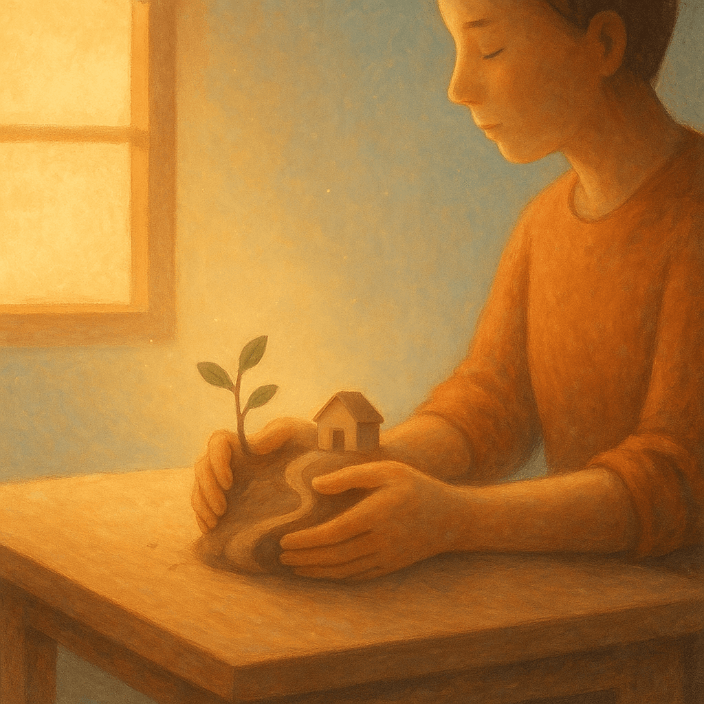 Begin where your hands already are; shape tomorrow with the clay of this hour. — Rumi