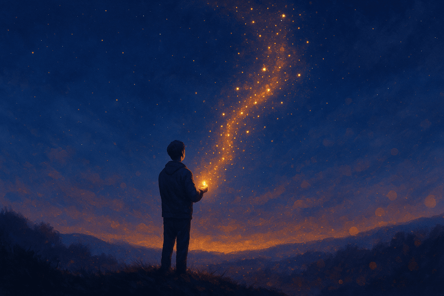 Trust the small sparks within you; they will set meaning alight. — William Blake