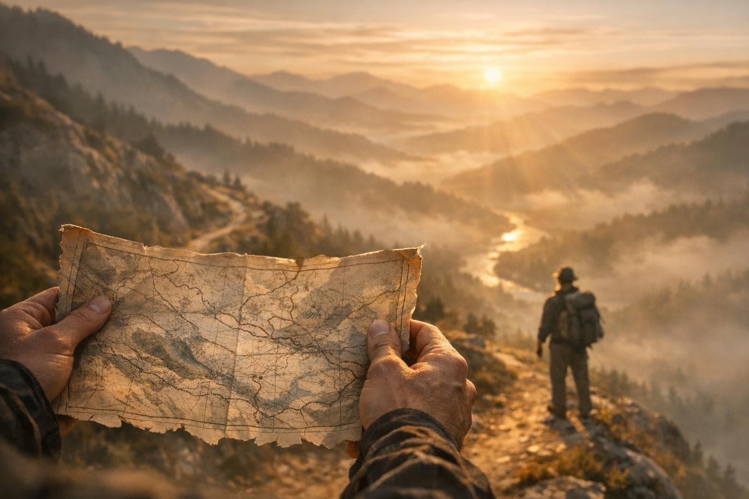 你的手握着地图;你的脚步必须信任它。——拉宾德拉纳特·泰戈尔