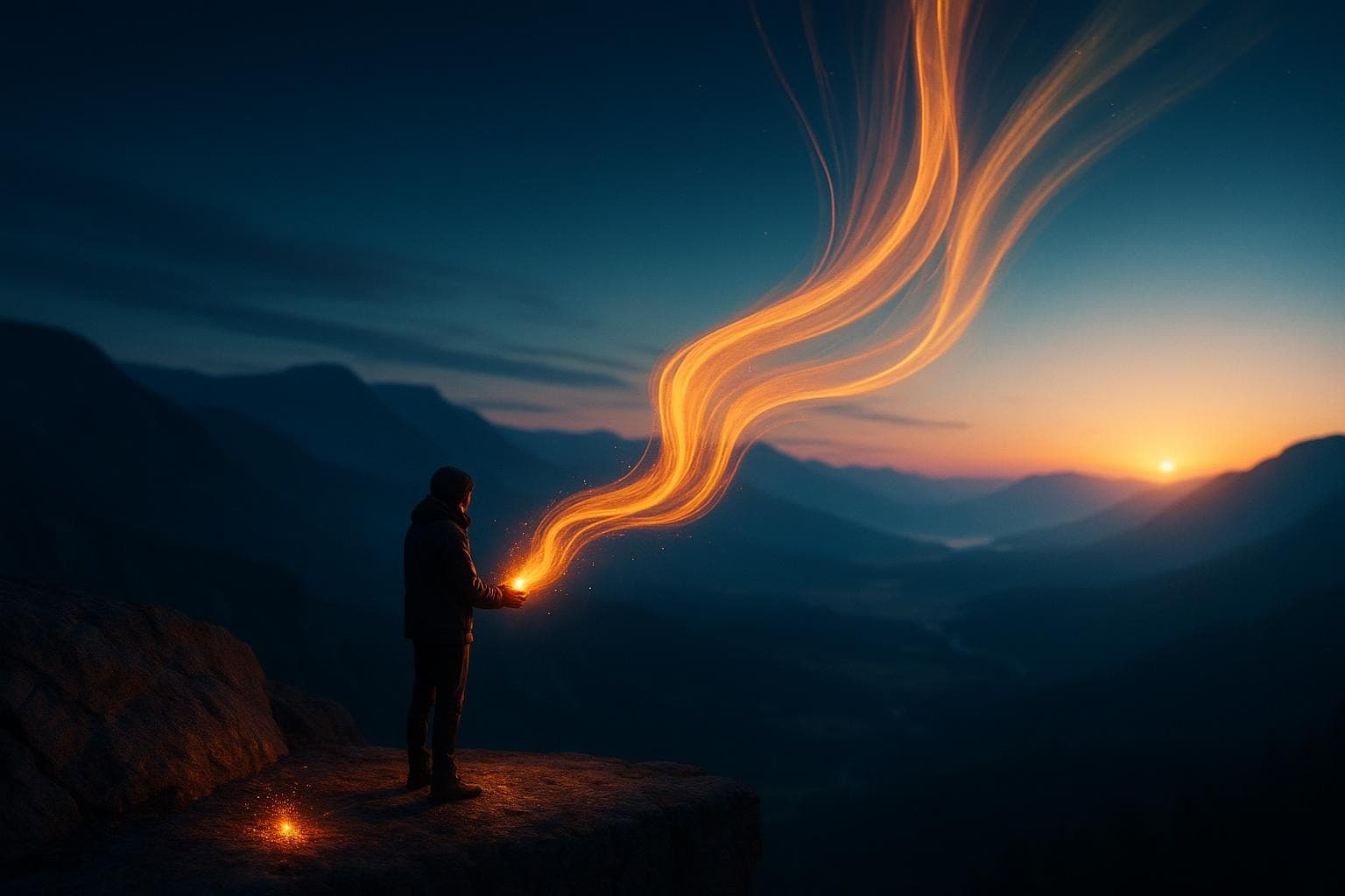 From Inner Sparks to Lasting Achievement Make the most of yourself by fanning the tiny, inner sparks of possibility into flames of achievemen