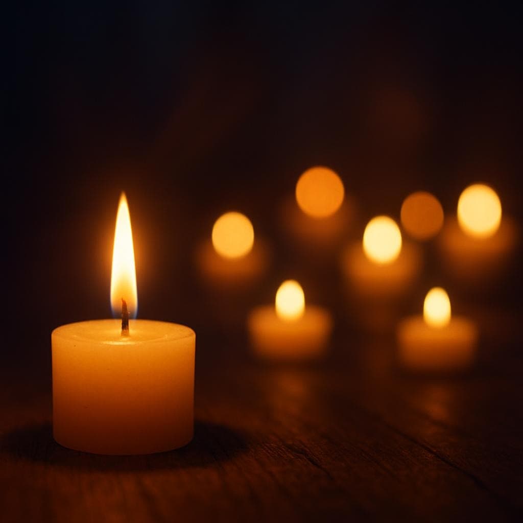 Light a small candle for hope; its glow invites others to kindle warmth. — Desmond Tutu