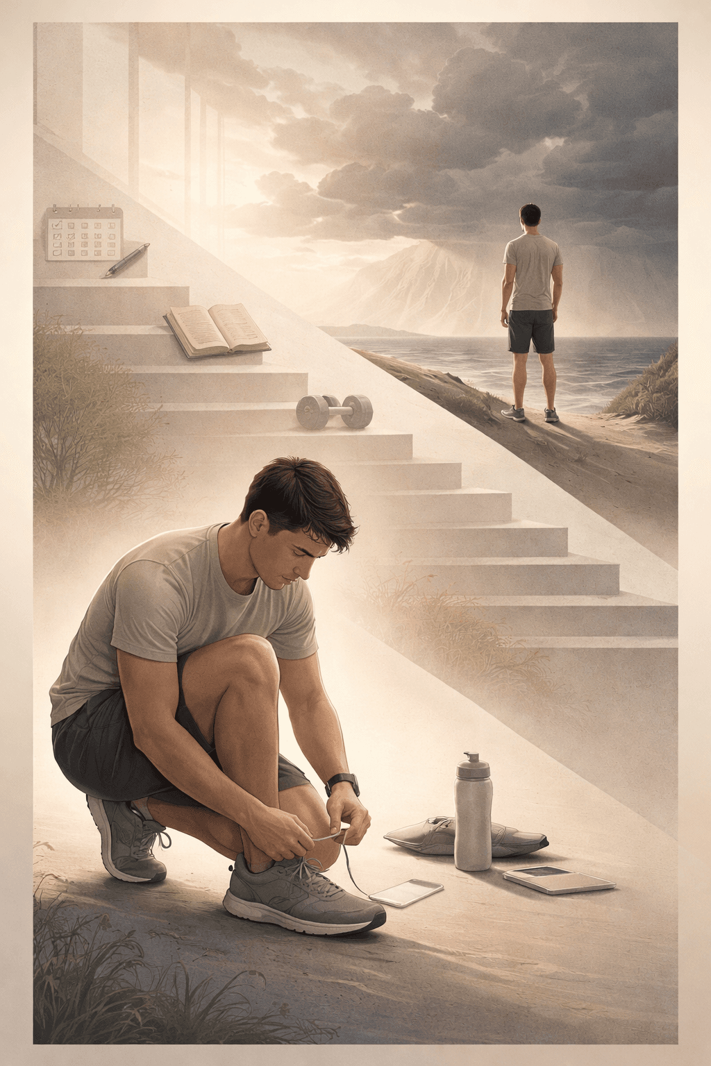 那些微小而不起眼、反复坚持去做的事,会把你锻造成一个能够直面生活的人。——马可·奥勒留