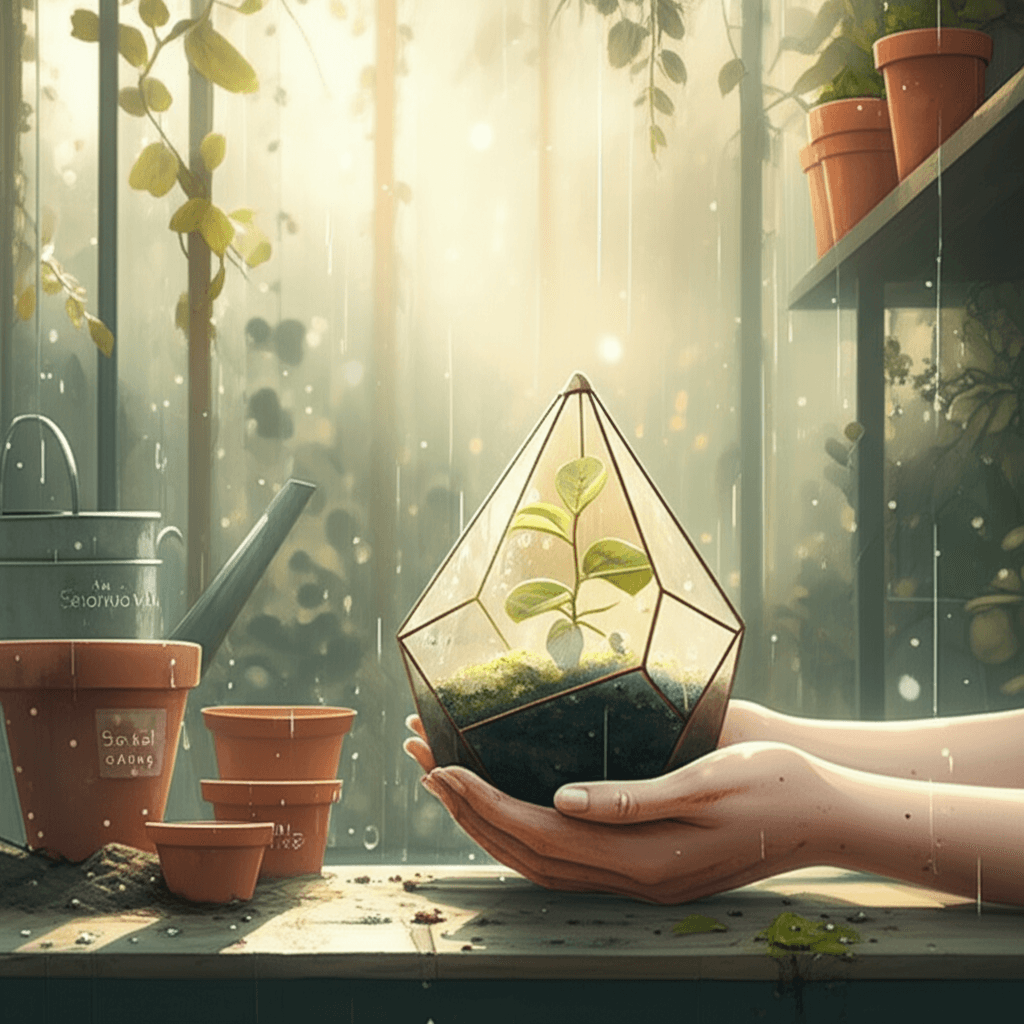 Tending Your Own Garden with Equal Care Create space for your own growth with the same care you give others. — Sappho